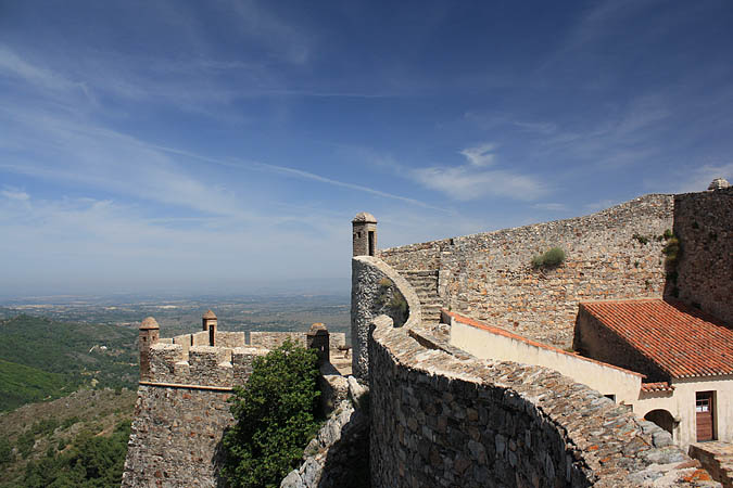 Portugal - Toller Blick über das Vorland von der Festung aus