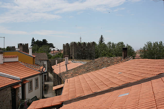 Portugal - Rundgang auf der Stadtmauer in Trancoso