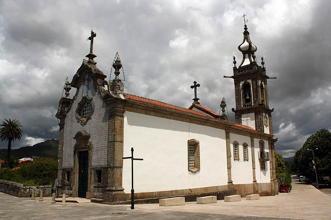 Portugal - EIne Pilgerkirche mit verkachelter Frontfassade