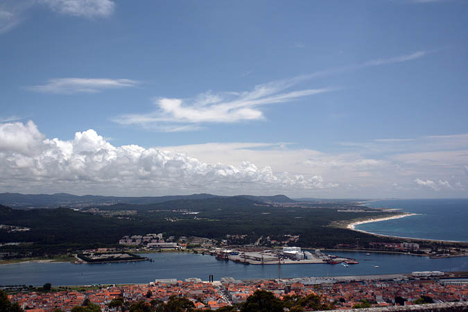 Portugal - Blick über Viana do Castelo