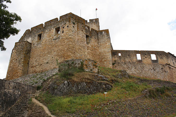 Portugal - Tomar ist eine alte Burg des Templer-Ordens