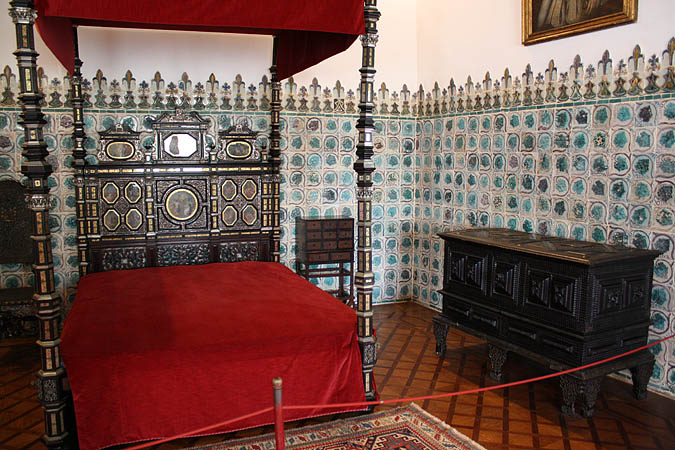 Portugal - Schlafsaal mit Azulejos, den portugiesischen Kunsfliesen